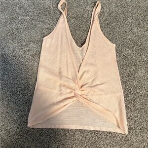 Lululemon Peach Twist Tank Top size 4